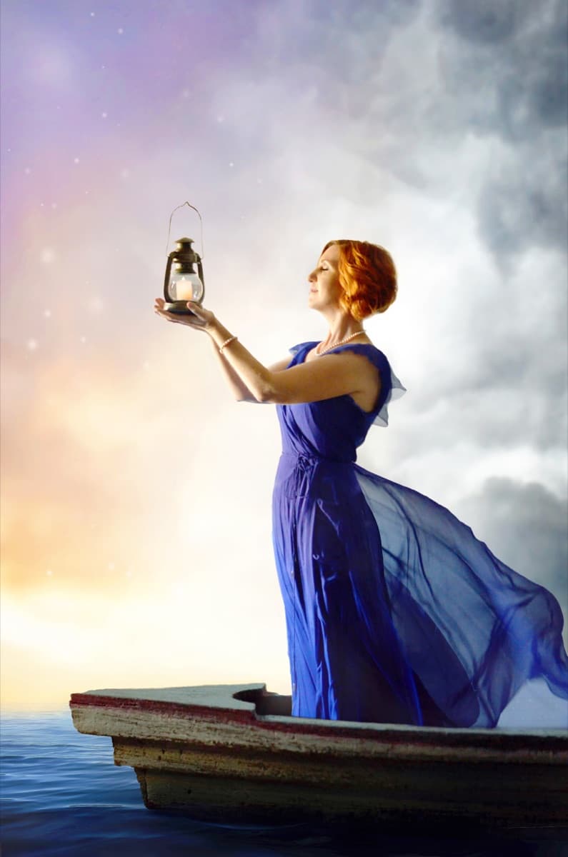 Ginger — fine art composite portrait of a breast cancer survivor by Dana Klein for Images of Hope